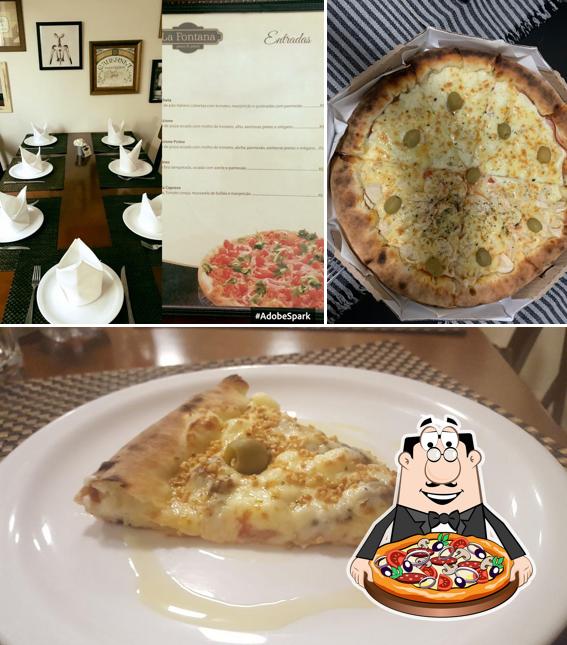 Peça pizza no La Fontana - FECHADO