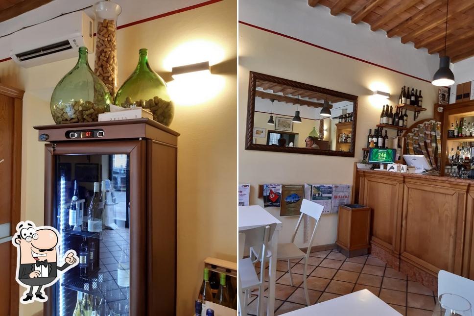 Gli interni di La cantina della Mariė