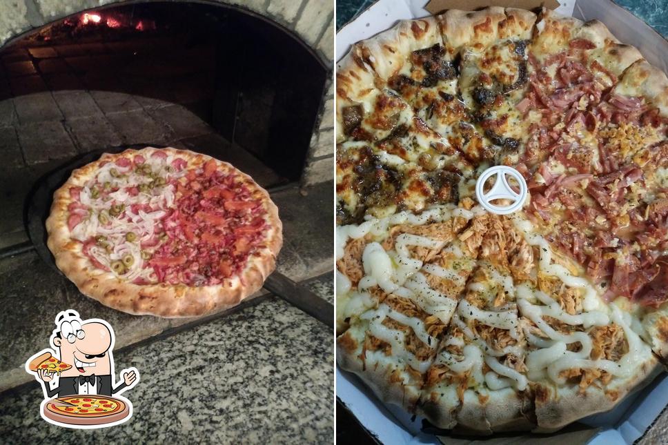 No Pizzaria Nostra D'Itália, você pode degustar pizza