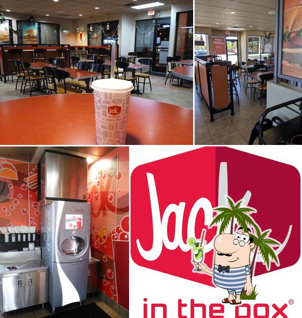 See this picture of Jack in the Box