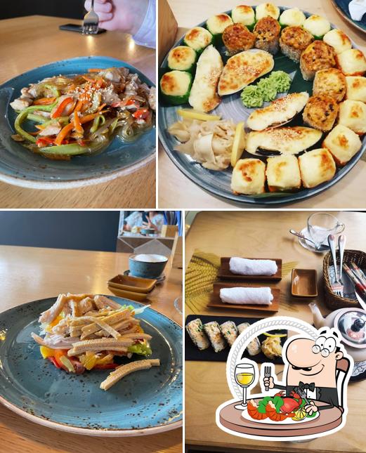 Commandez de nombreux repas à base de fruits de mer disponibles à Kenzo