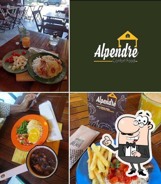 O interior do Alpendre Comfort Food