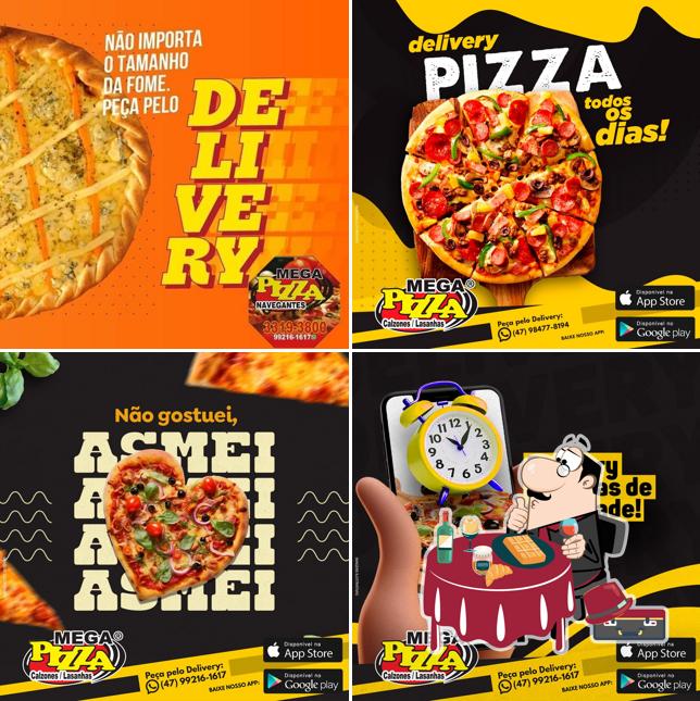 Waffles em Mega Pizza Navegantes