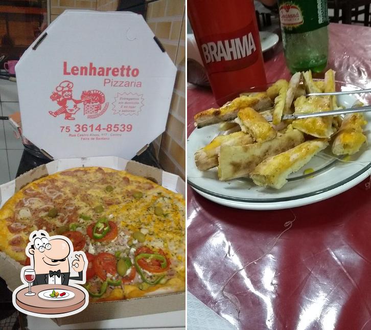 Comida em Pizzaria Lenharetto Feira de Santana BA