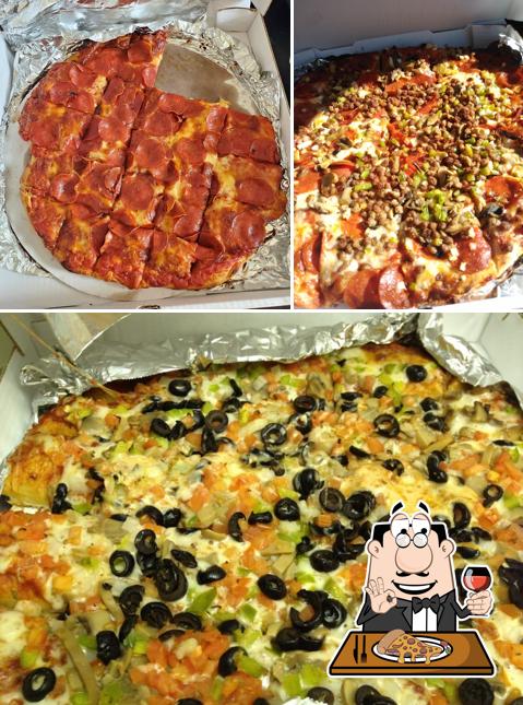 Try out pizza at Hoagie's Pizza House,Inc