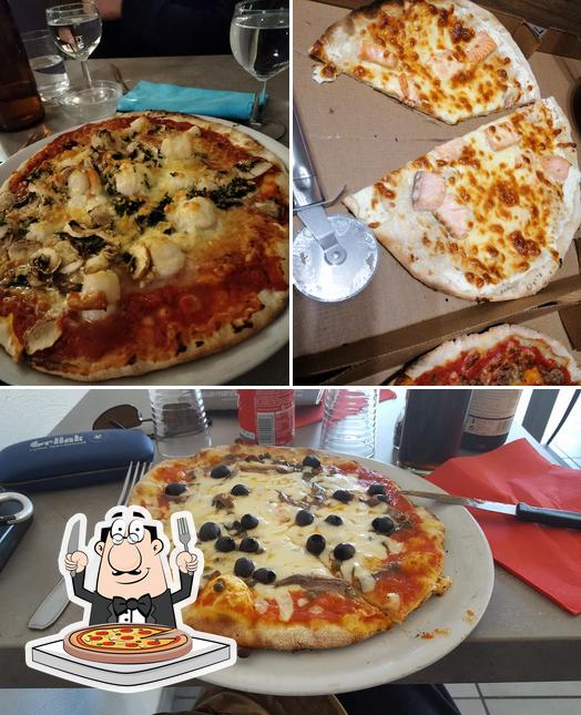 Essayez des pizzas à Papa Tino