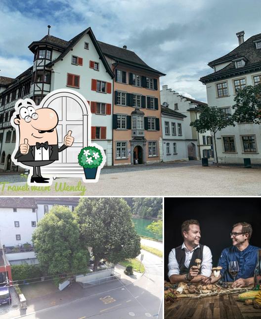 Gli esterni di Beckenburg das Restaurant