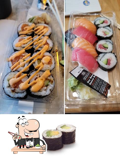 Essayez de nombreuses options de sushi