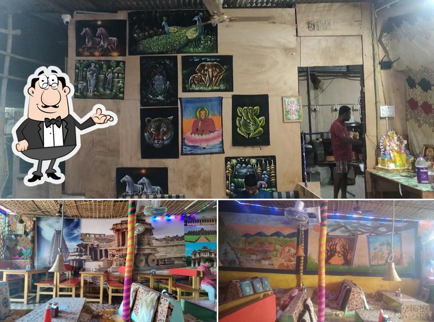 Check out how Panchamukhi Restaurant Hampi looks inside