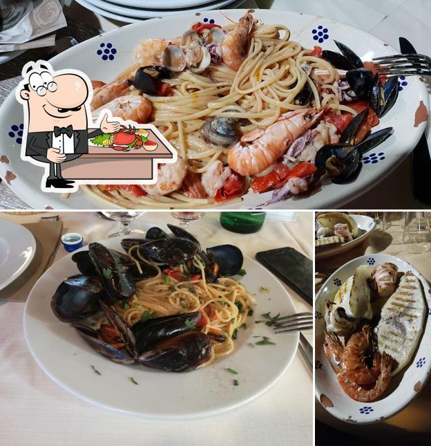 I clienti di Ristorante da zio Angelo possono godersi vari piatti di mare