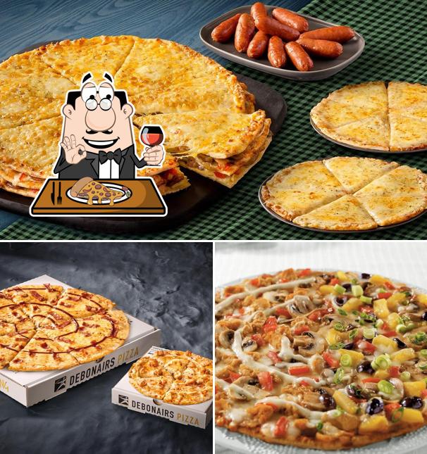 Order various kinds of pizza