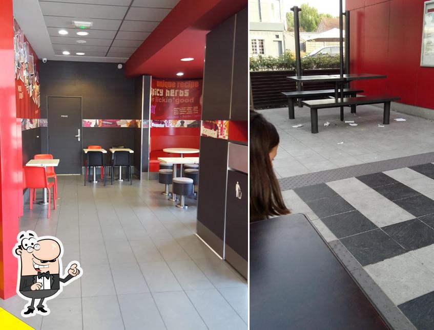 El interior de KFC Wasquehal