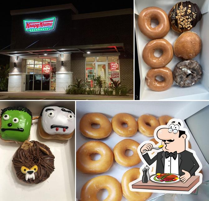 Food at Krispy Kreme