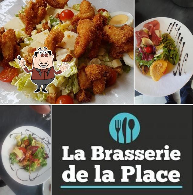 Food at Brasserie de la Place