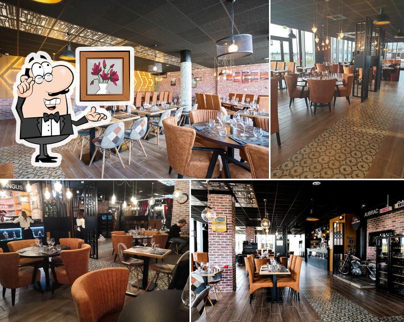 L'intérieur de American Steak House Gonesse