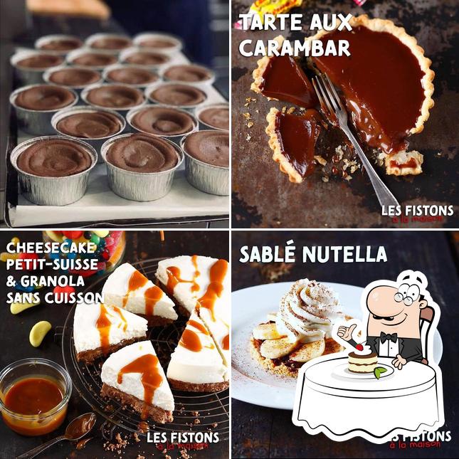 Les Fils à Maman sert une sélection de desserts