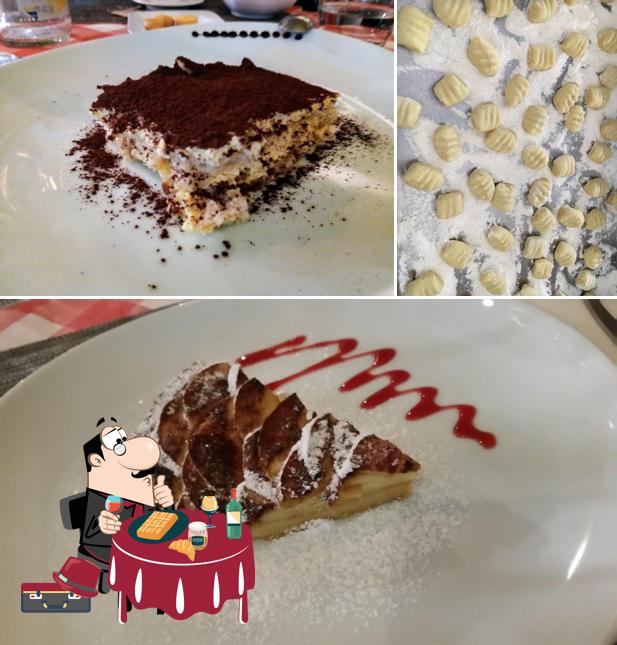 Ristorante Pizzeria I Monelli Monza serve un'ampia gamma di dolci