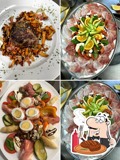 Try out meat meals at Salento