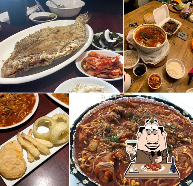 Get meat dishes at Sol Lee's Korean Restaurant