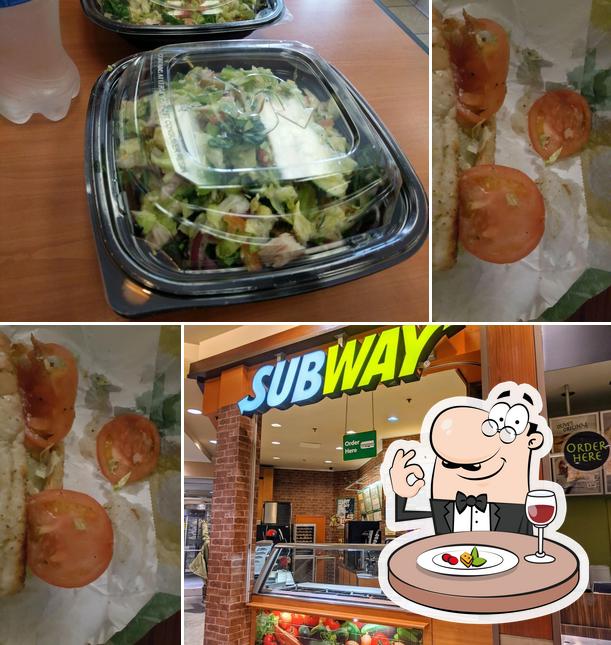 Nourriture à Subway