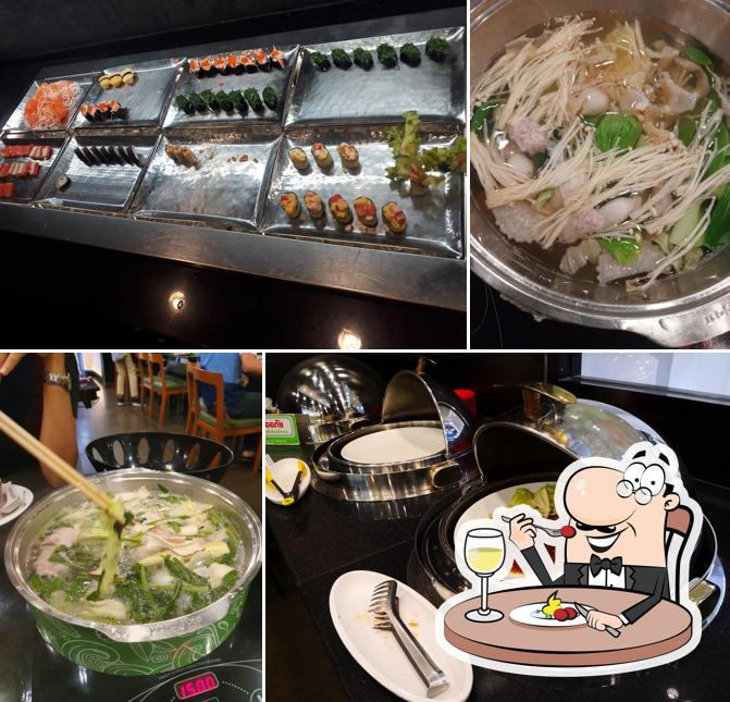 Comida en HOT POT BUFFET (ฮอท พอท บุฟเฟ่ต์ บิ๊กซี ศรีมหาโพธิ)