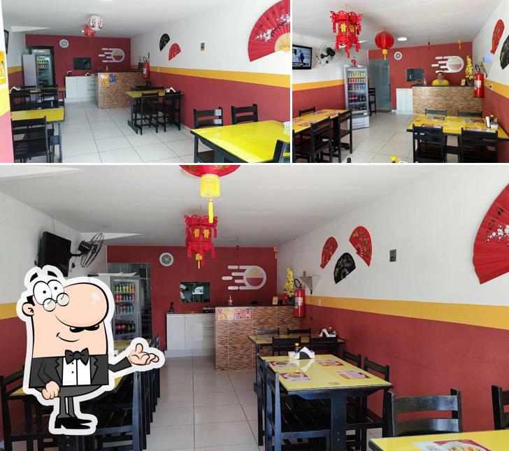 O interior do China Express