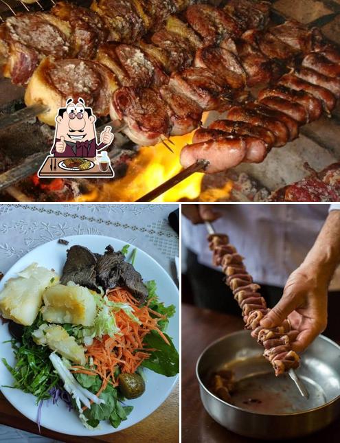 Peça refeições de carne no Restaurante La Nonna e Mini Mercado - Almoço, Buffet Livre, Churrasco e Eventos