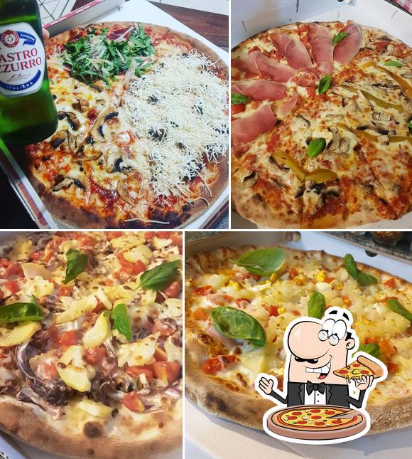 Choisissez de nombreux types de pizzas