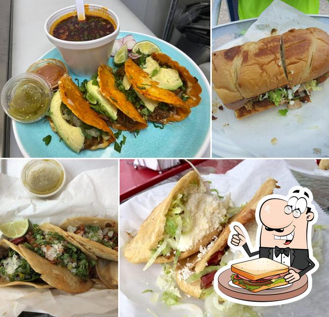 Grab a sandwich at Antojitos las Delicias