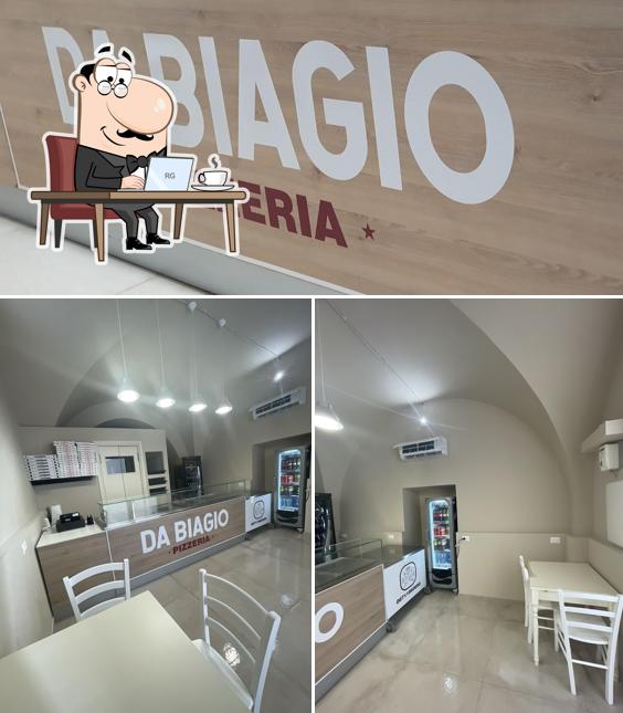 Gli interni di Pizzeria Da Biagio