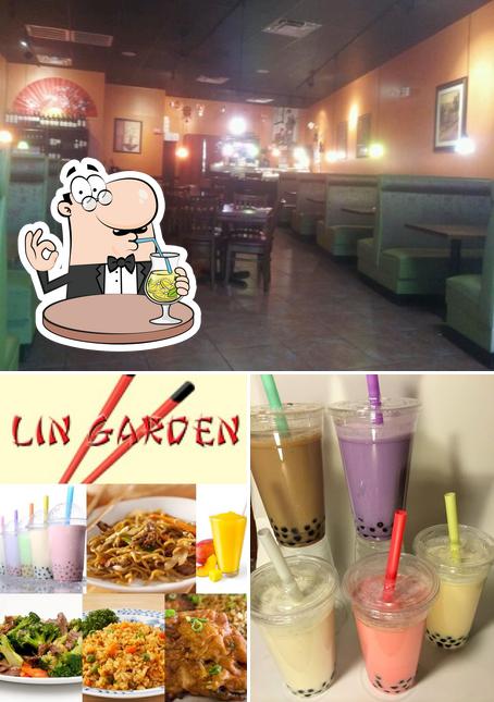 The photo of Lin Garden 2’s drink and interior