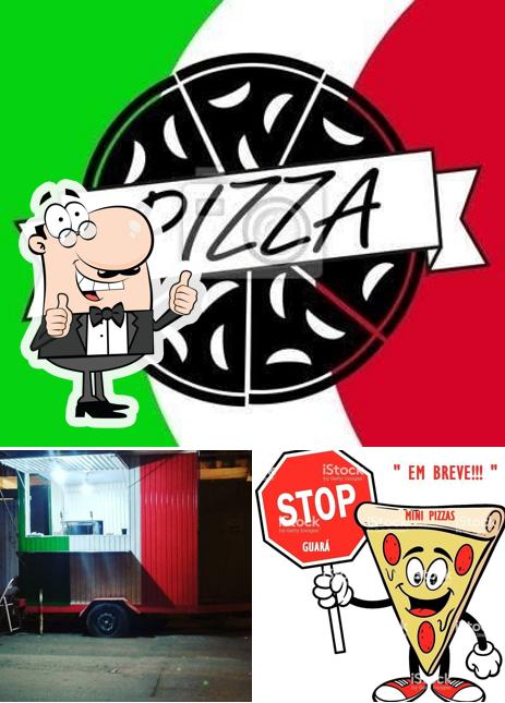 Look at the image of PIZZA STOP GUARA