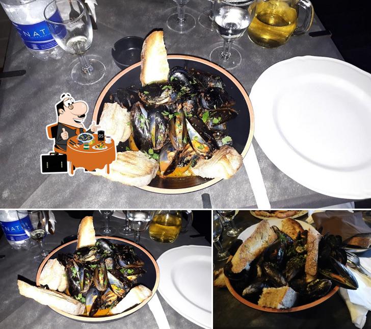 Cozze al Ristorante La Ruota