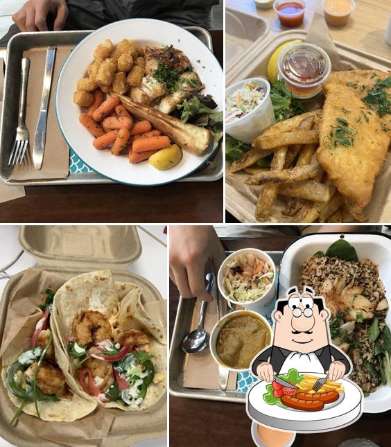 Meals at Brown Bag Seafood Co