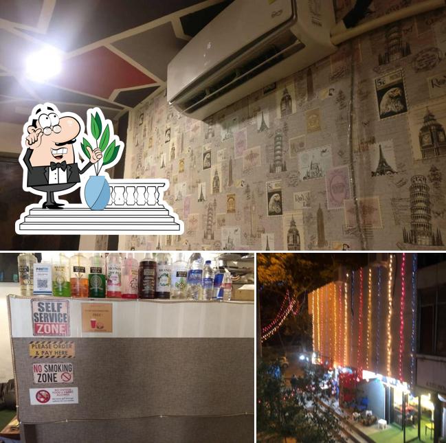 The image of exterior and beverage at Cafe Junk Delhi