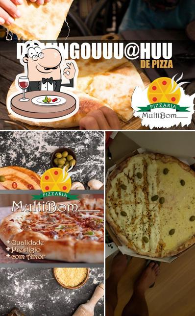 Comida em Pizzaria Multibom Lavras