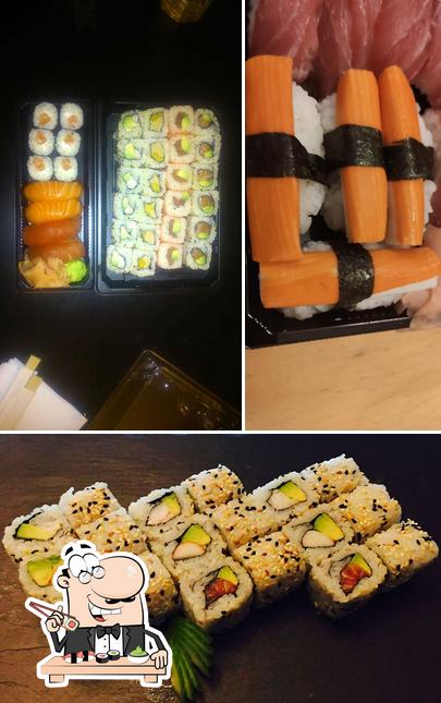 Prenez de nombreuses options de sushi