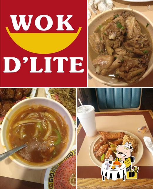 Meals at Wok D'Lite