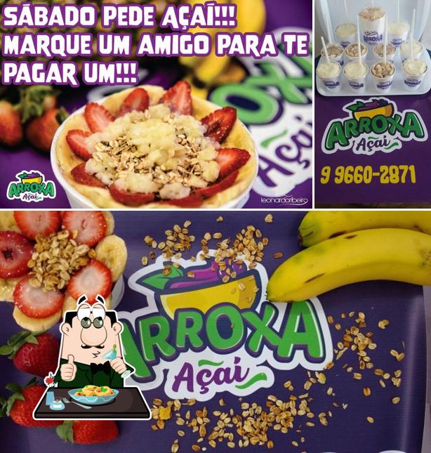 Comida em Arroxa Açai