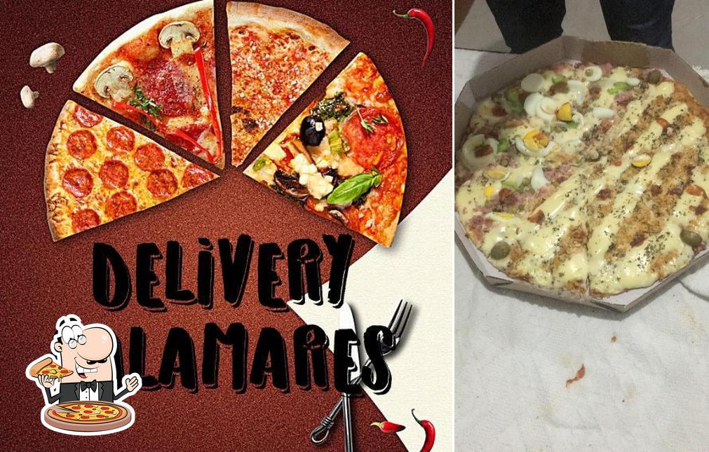 Experimente diversos tipos de pizza