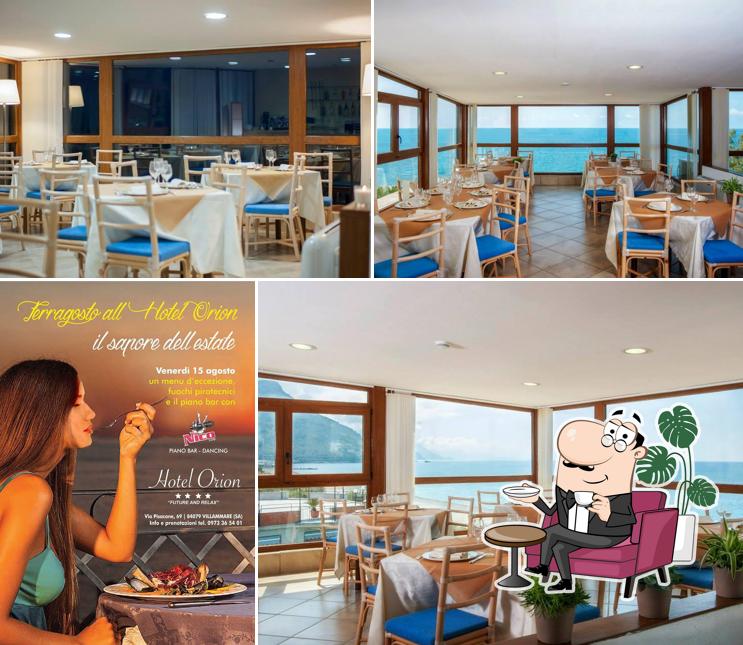 Gli interni di IL POSTICINO Ristorante Hotel Orion Villammare di Vibonati Cilento Vibonati