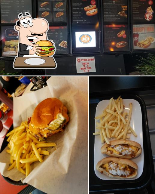 Get a burger at JCI-James Coney Island (Woodlands)