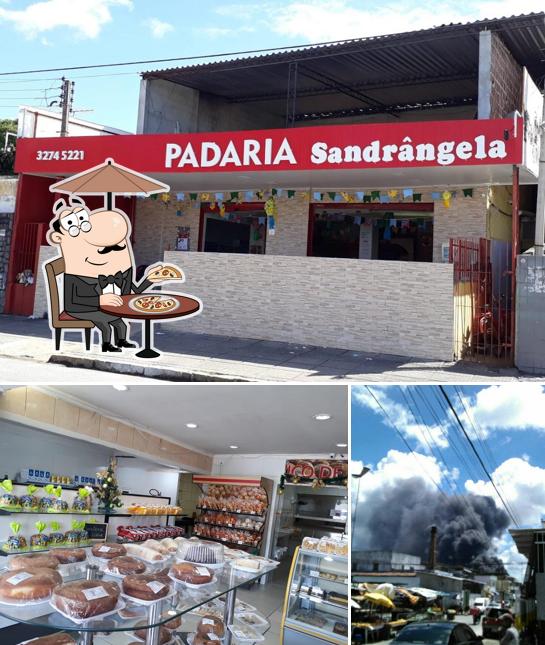 O exterior do Padaria E Pastelaria Sandrangela