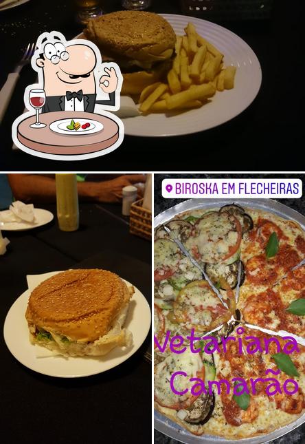 Comida em Biroska Pizzaria e Hamburgueria