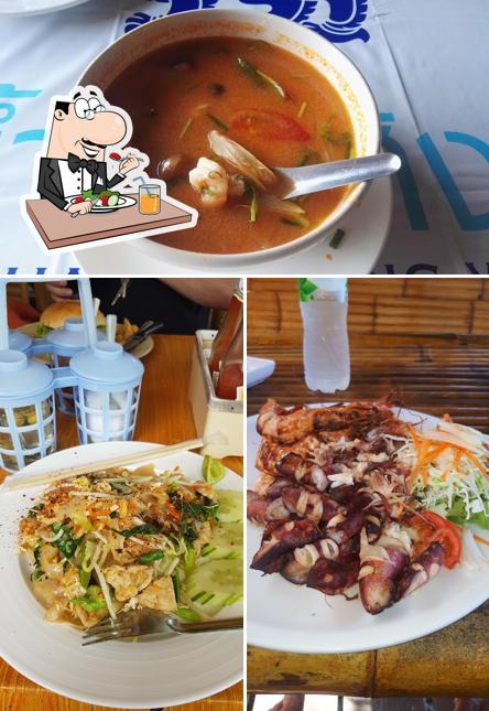 Food at Nongnook Seafood ( น้องนุ๊กซีฟู๊ด)