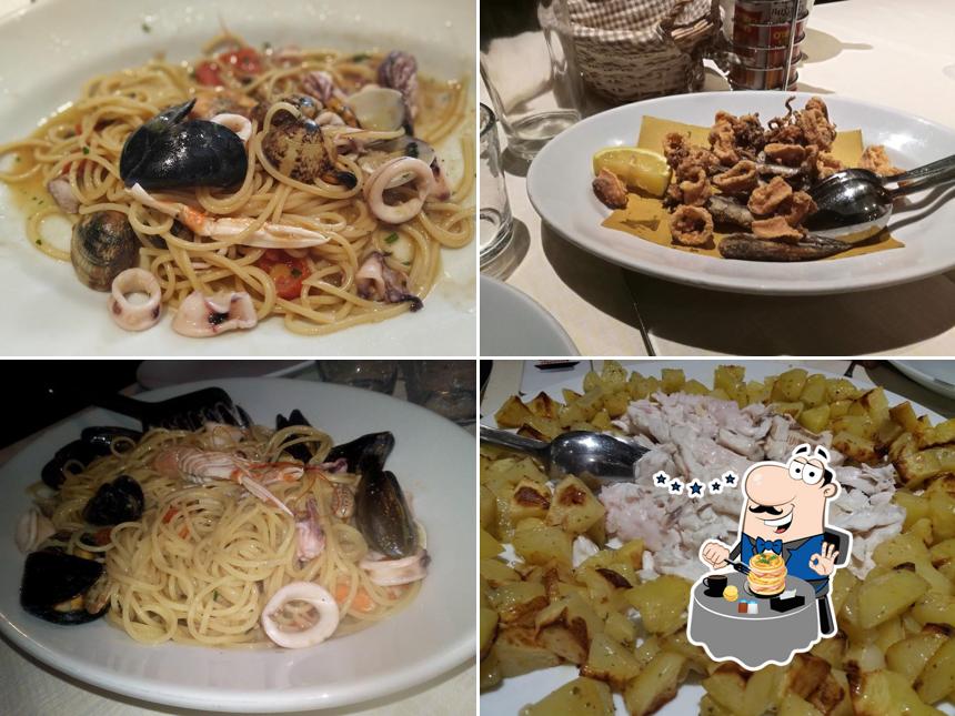 Cibo al Trattoria Il Centro Cadimare