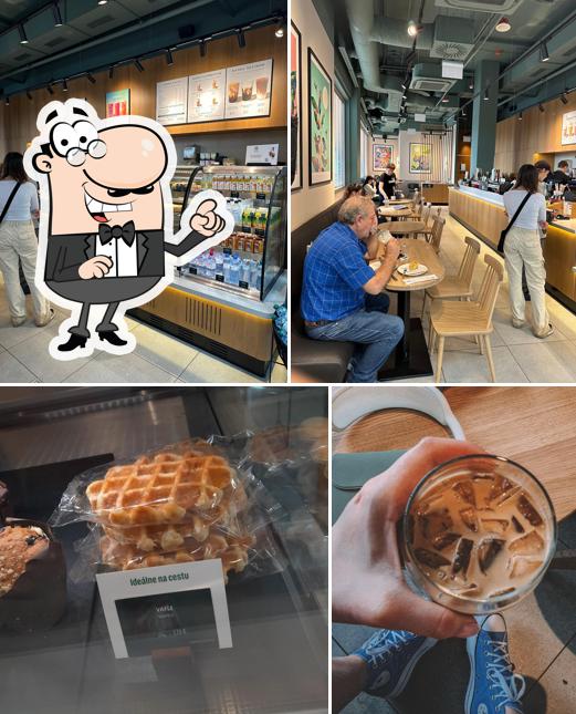 Check out how Starbucks Košice Aupark looks inside