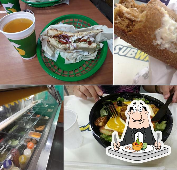 Comida em Subway