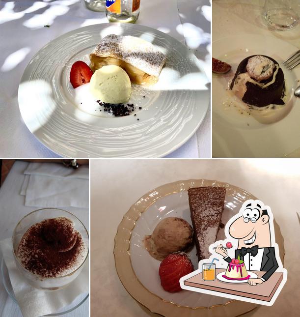 Andreas Restaurant offers a selection of desserts