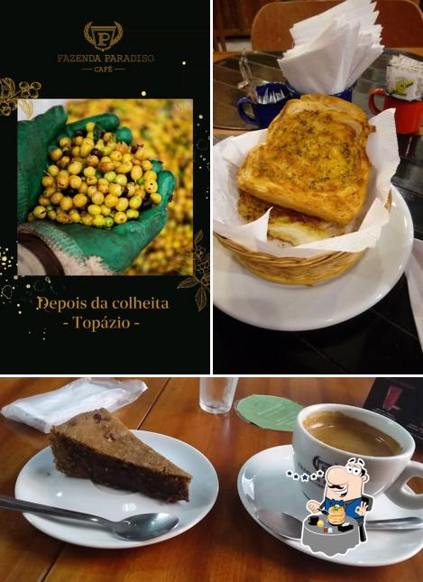 Comida em Fazenda Paradiso Café